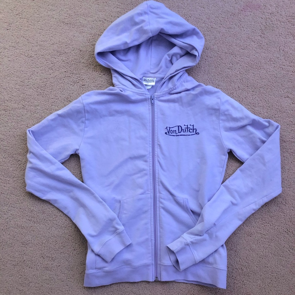 Von Dutch zip up jacket